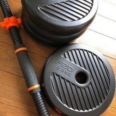 バーベルセット 2キロ3枚 2.5キロ1枚の画像