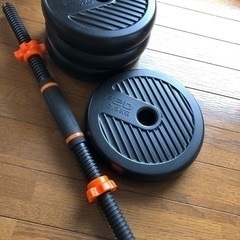 バーベルセット 2キロ3枚 2.5キロ1枚の画像