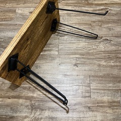 木製 ブラウン センター テーブル 机 家具 ヴィンテージ ローテーブルの画像