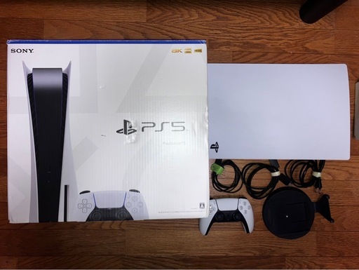 PS5 本体CFI-1200A（ディスク版）｜初期化済・動作良好｜説明書欠品／箱キズあり｜手渡し歓迎