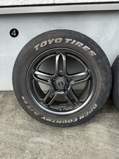 JAOS ホイール　225/65R17 102H