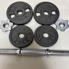 可変式ダンベル 10kgセット（La-VIE） 自宅トレーニング用 鉄製ダンベル 筋トレ器具 の画像