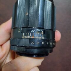 良品　初期チタンカラー　Pentax Super-Takumar 105mm F2.8 分解清掃済みの画像