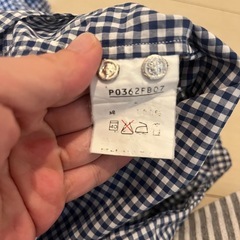 karl helmut✨刺繍入り✨ギンガムチェックシャツ✨の画像