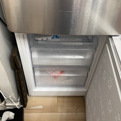 値下げ不可　都内　神奈川　配送、設置込み　動作品　美品　冷蔵庫 Haier ハイアール ステンレス  jr-nf173b 2020年製の画像