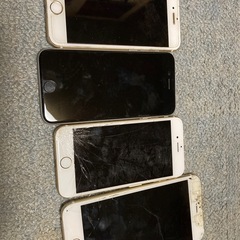 いろんなiPhone5台まとめて。パーツ取り用の画像