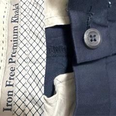 HAGGAR iron free premium straight fitパンツの画像