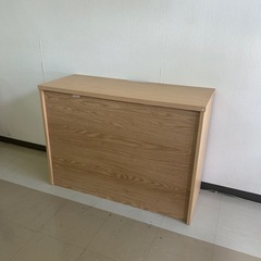 ニトリ パソコンデスク　机　カウンター　展示台　1台のみの画像