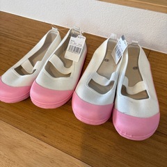 ヒラキ ピンク上靴の画像