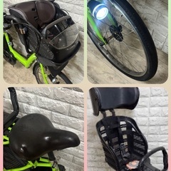 ✨限定1台！早い者勝ち‼︎✨美品✨ヤマハ パスキス 電動自転車子供乗せ大容量8.7Ah 室内保管✨j108の画像