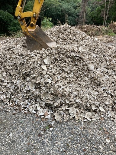 生カキ粉砕肥料カルシウム