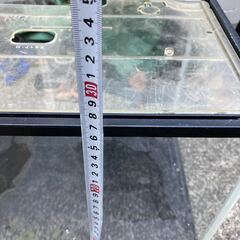 詳細不明 水槽 幅約40cm 蓋 石付き 魚 鑑賞 アクリル水槽の画像