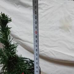 クリスマスツリー　高さ：65cm　箱あり　イルミネーションランプ点滅確認済みの画像