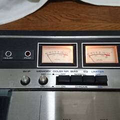 PIONEER パイオニア ステレオカセットテープデッキ CT-5050S 動作確認済み　不具合があるためジャンクにての画像