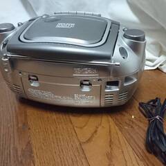 SANYO サンヨー CDラジオカセットレコーダー PH-PR600B 動作確認済み(カセットテープ再生に不具合あり) ジャンクにての画像