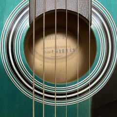 Makway ミニ ギター トラベル 持ち運び イベント ソフト ケース付 アコースティック アコギ FG10BLS ブルー サンバーストの画像