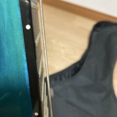 Makway ミニ ギター トラベル 持ち運び イベント ソフト ケース付 アコースティック アコギ FG10BLS ブルー サンバーストの画像