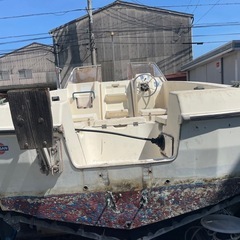プレジャーボートニッサンボート17f船体のみの画像