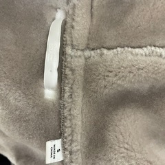 【美品】UNIQLO レディース　ロングコートフード　ムートンコート　Sサイズの画像