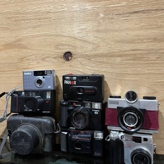 フィルムカメラ　一眼レフ　カメラ　まとめ売り　アンティークの画像