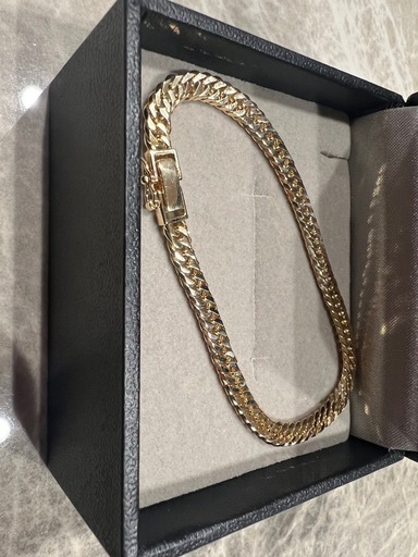 18金　6面W18センチ　11.8g