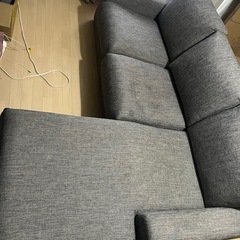 カウチソファー〔L字型〕の画像