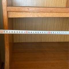 木製　本棚の画像