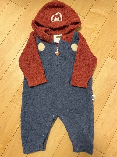 新品未使用】ジェラートピケ スーパーマリオ ロンパース 70〜80