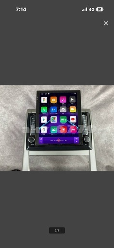 9.7インチ 縦型 20系 アルファード ヴェルファイア 専用 パネル iPhone CarPlay