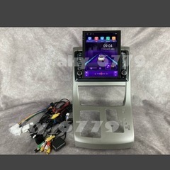 9.7インチ 縦型 20系 アルファード ヴェルファイア 専用 パネル iPhone CarPlayの画像