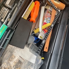 色々道具箱と道具の画像