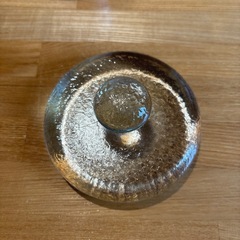 ガラス製　浅漬け鉢の画像