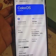 OPPO Reno7 A ドリームブルー、SIMフリーの画像