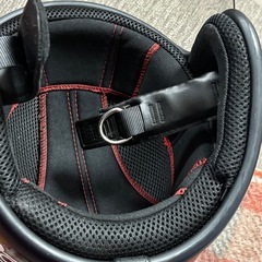 ナックルヘッド　ヘルメット 黒 クリアシールド付きの画像