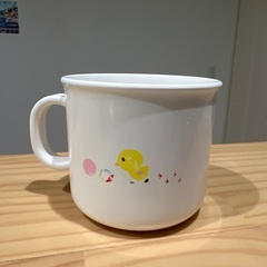 ミキハウス mikihouse はじめてのお食事にファースト　コップ　サイズ無し　白の画像
