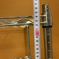 アルミラック　棚　5段　スチールラックの画像