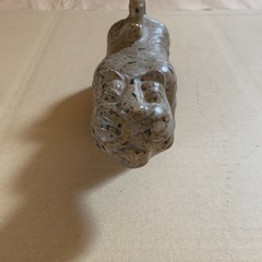陶器 虎の置物の画像