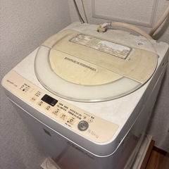 洗濯機 SHARP ES-G5E3の画像