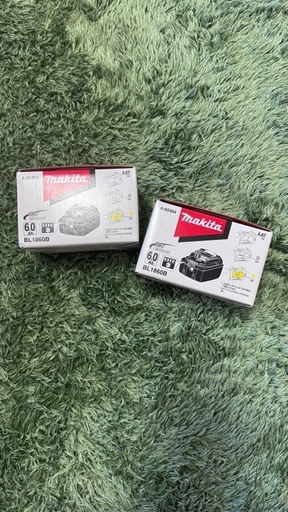 【2個価格！】純正マキタ バッテリー 18v 6Ah