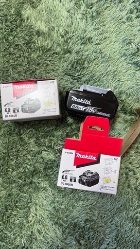 【2個価格！】純正マキタ バッテリー 18v 6Ah