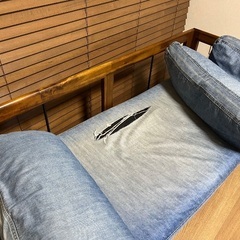 ⭐︎10/13まで　unicoベンチアーム　※カバーに破れありの画像