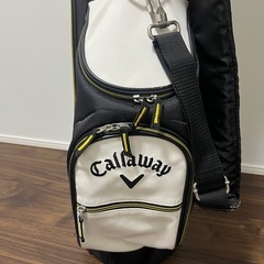 Callaway WARBIRD キャディバッグ 黒　白の画像