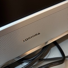 TOSHIBA東芝、テレビ、中古の画像