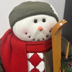 クリスマス装飾 スノーマン　約90cmの画像