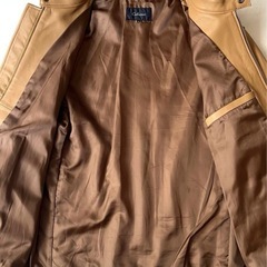 XL美品‼️メンズビギベージュ ラムレザー ジャケット‼️の画像