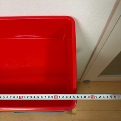子供おもちゃ箱　収納棚の画像