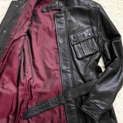 XL美品メンズビギ‼️ラムレザージャケットの画像