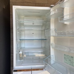 キャンセルが出た為再度募集します！激安‼️　美品　Panasonic 冷蔵庫 パナソニック 426L 5ドア　冷凍冷蔵庫 NR-E430GV フルフラットガラス 　自動製氷付きの画像