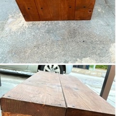 ハンドメイド　収納棚の画像