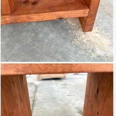 ハンドメイド　収納棚の画像